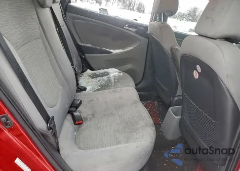 2017 Hyundai Accent Se z USA, uszkodzony, nr VIN KMHCT4AE7HU393632